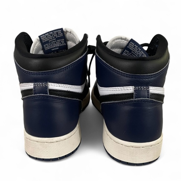 Air Jordan 1 Retro High OG PS Midnight Navy Black White FD1437-401 Size 6.5 Kids - Picture 2 of 7